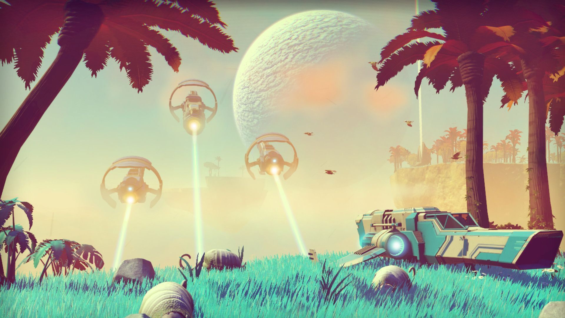 No Man's Sky paesaggio alieno, 1920x1080 1080p, PC Desktop
