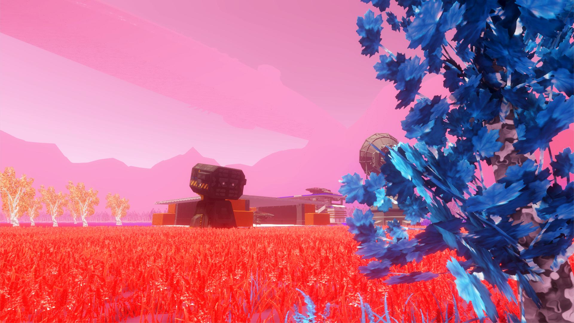 No Man's Sky pianeta rosso alieno, 1920x1080 Full HD, PC Desktop