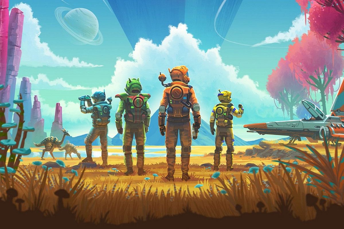 No Man's Sky esploratori pianeta alieno, 1200x800 HD, Desktop