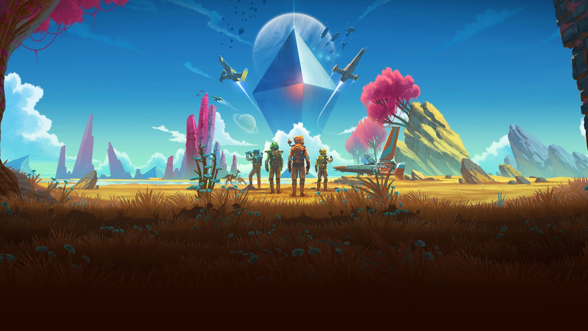 No Man's Sky paesaggio alieno, 1920x1080 Full HD 1080p, Desktop