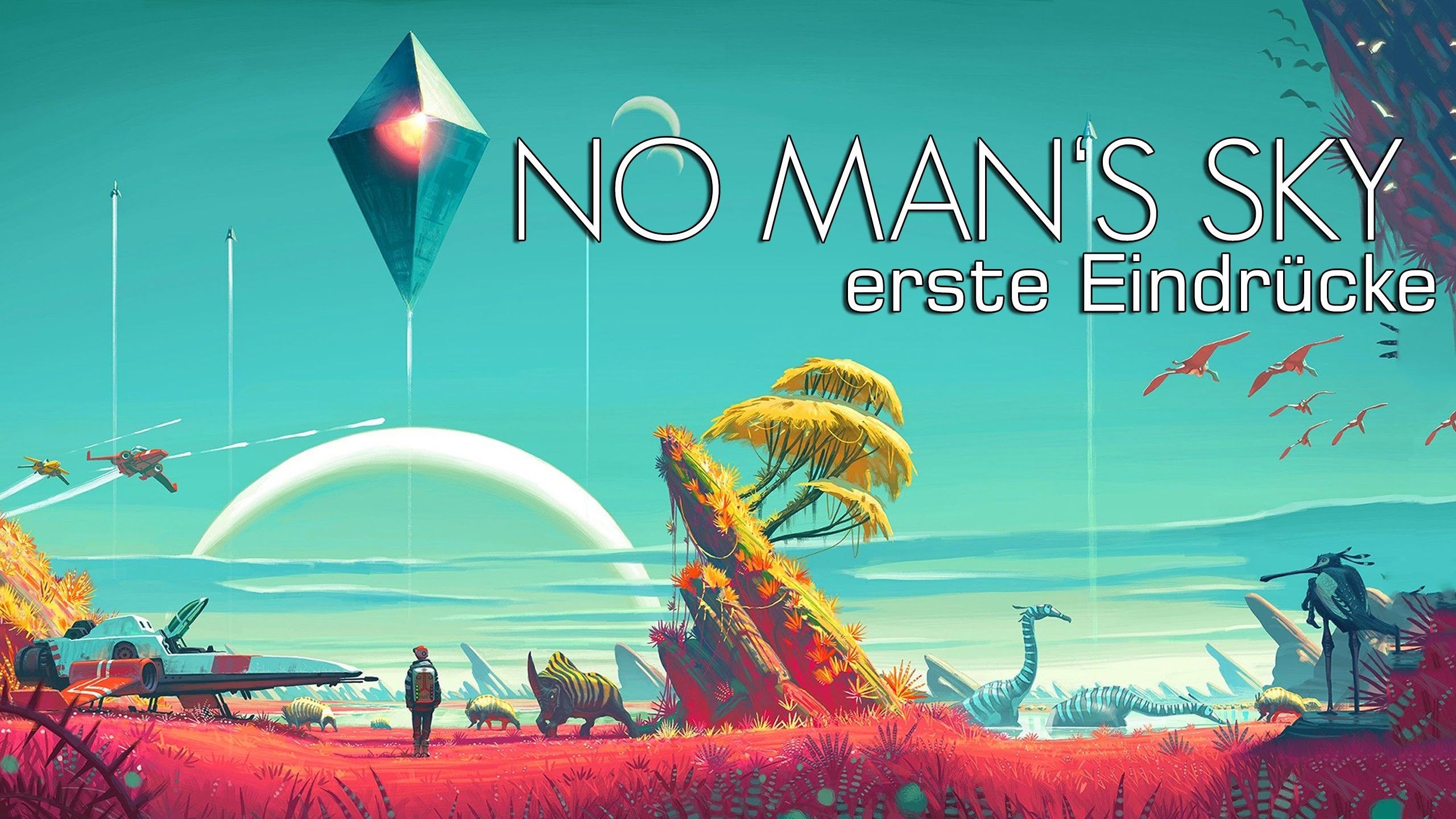No Man's Sky paesaggio alieno, 2560x1440 1440p, Desktop