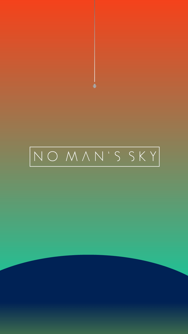 No Man's Sky pianeta minimalista, 750x1334 Full HD Verticale, Smartphone