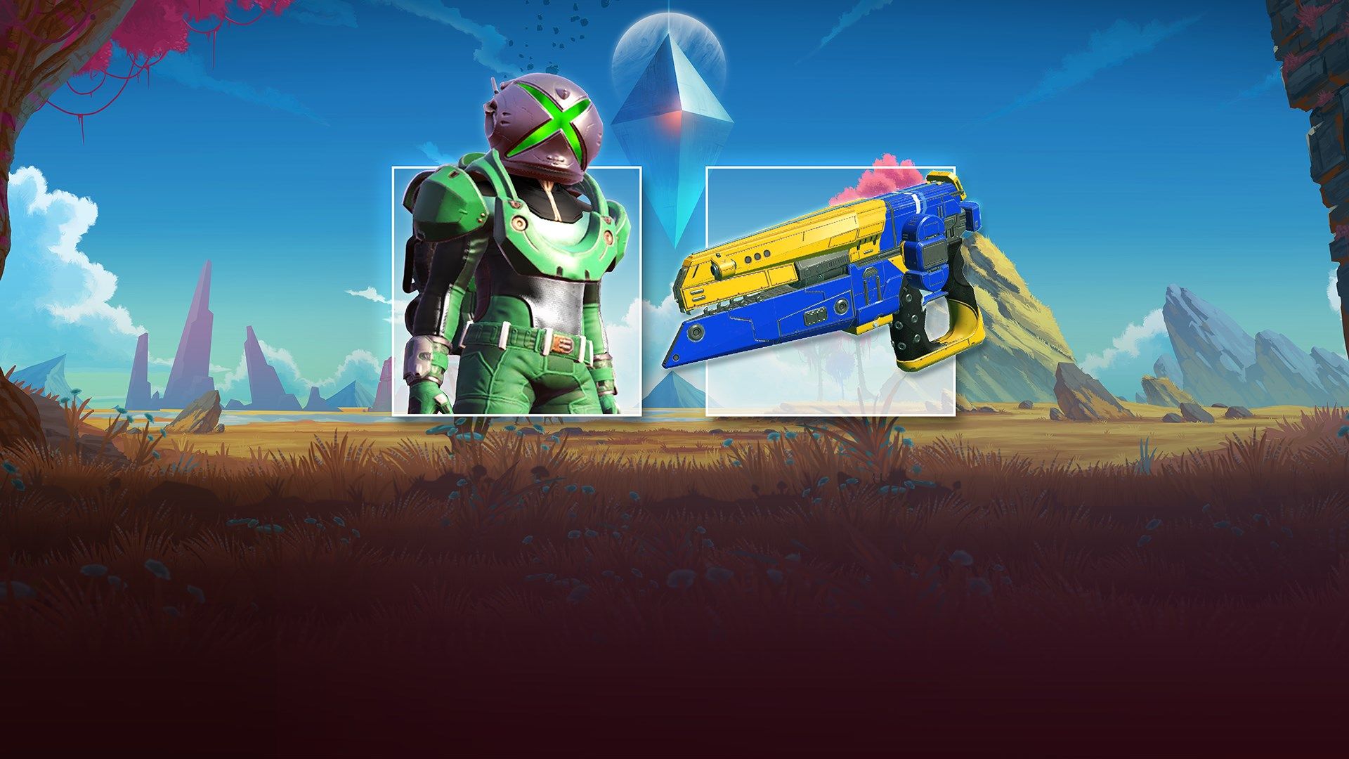 No Man's Sky pianeta alieno, 1920x1080 Full HD, Desktop