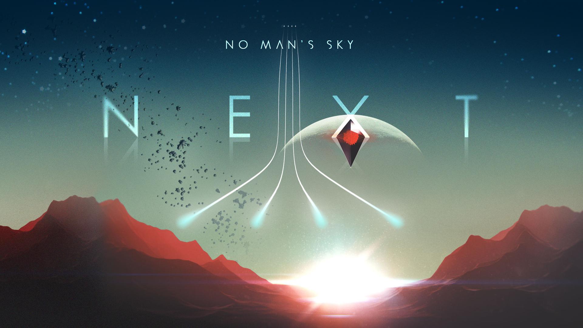 No Man's Sky Next logo, 1920x1080 Full HD 1080p, PC
