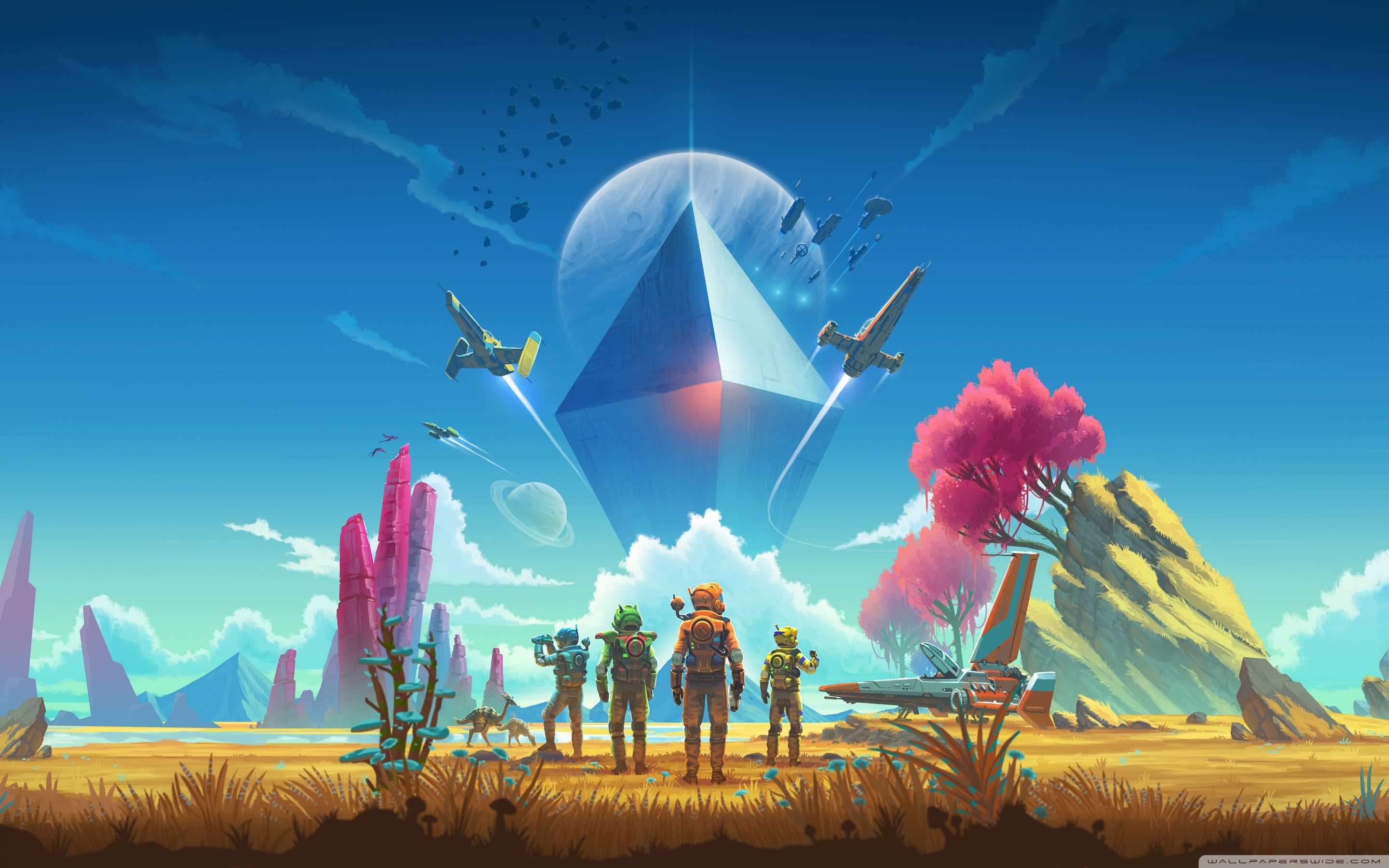 Esploratori pianeta alieno No Man's Sky, 2880x1800 2K+, Desktop