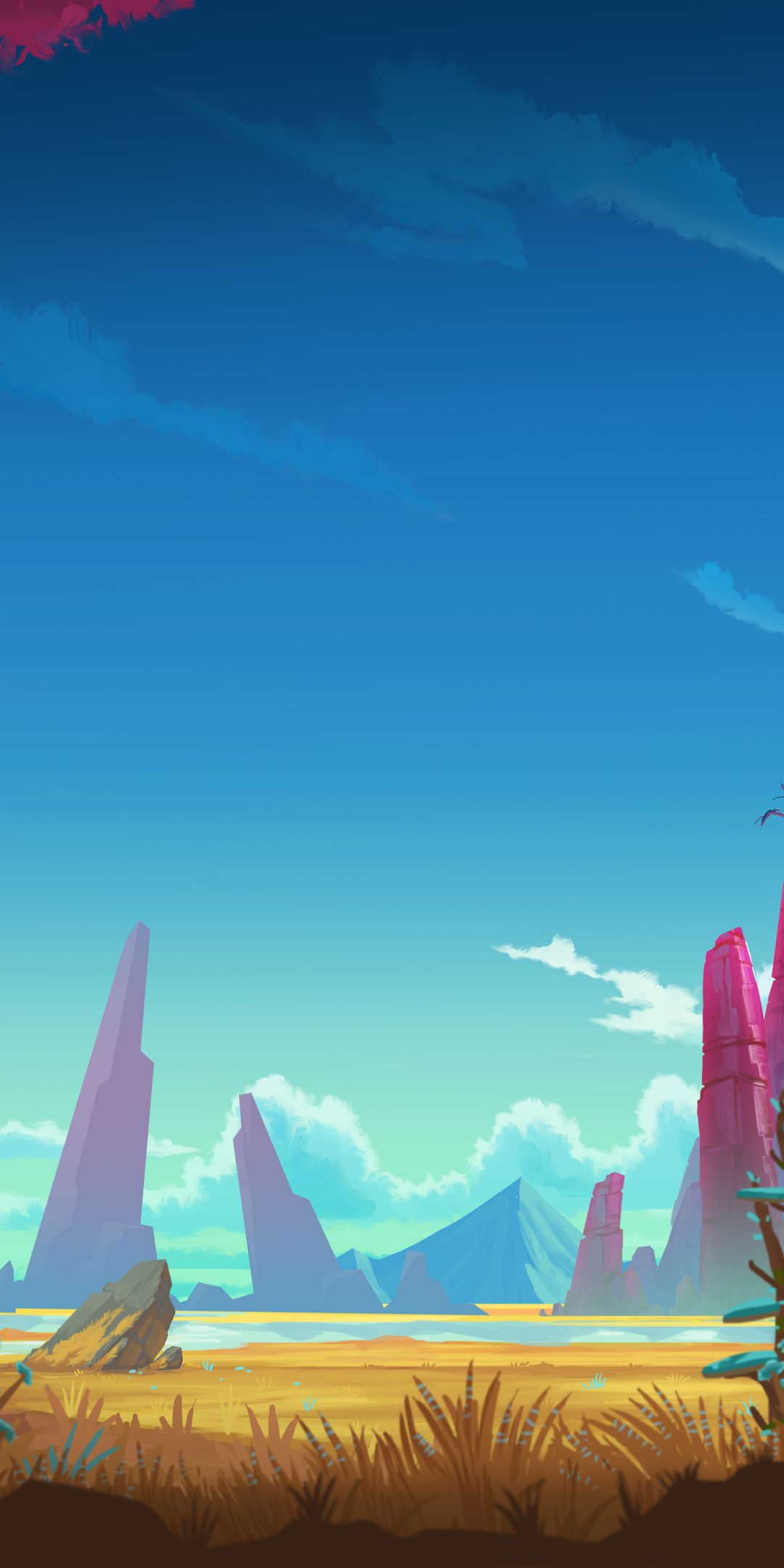 Paesaggio alieno No Man's Sky, 1080x2160 Full HD Verticale, iPhone