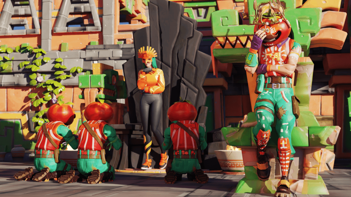 Personaggio Fortnite maschera tigre, 1220x687 HD, PC
