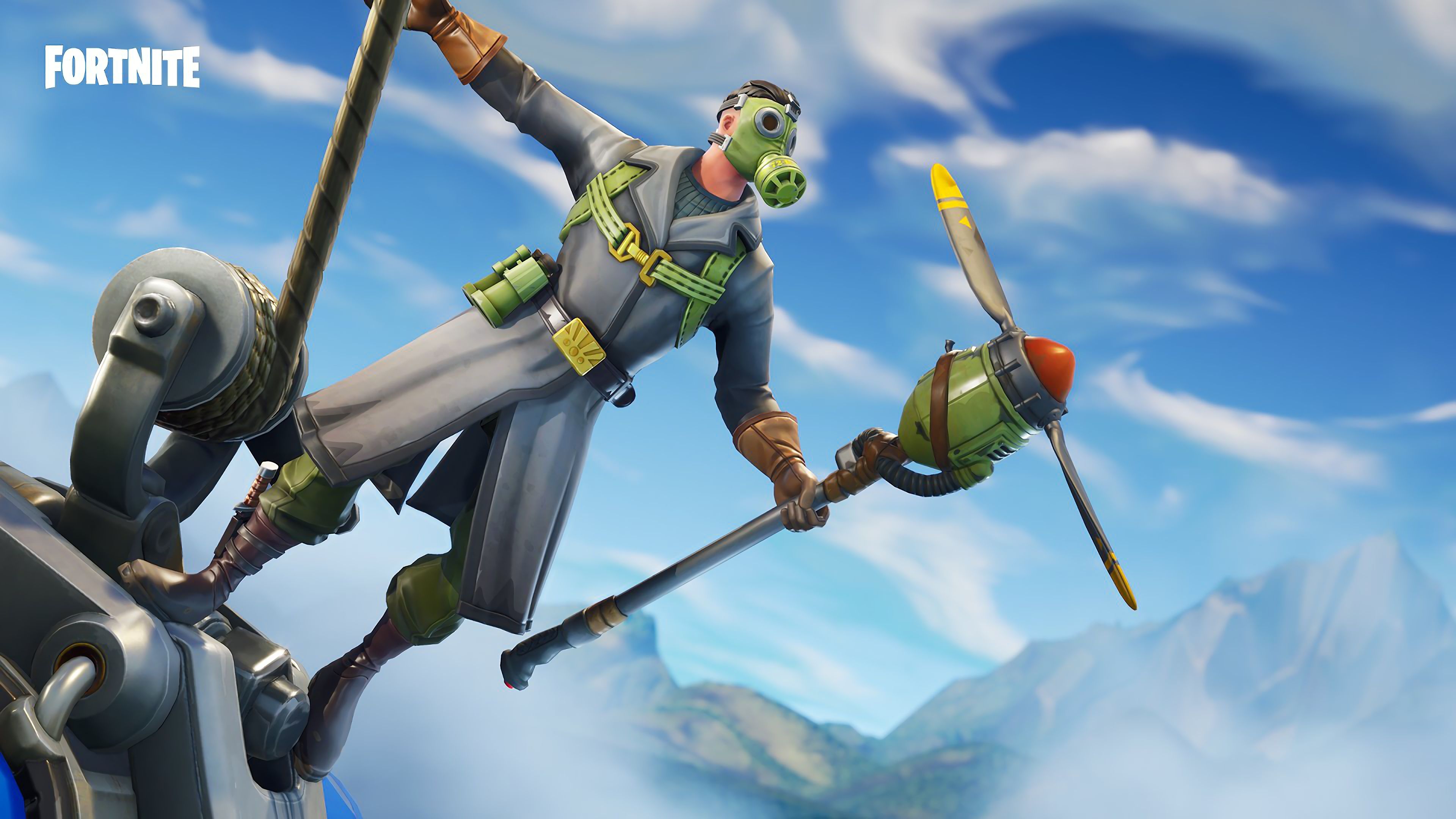 Skin Scourge Fortnite, 3840x2160 Ultra HD, 4K TV