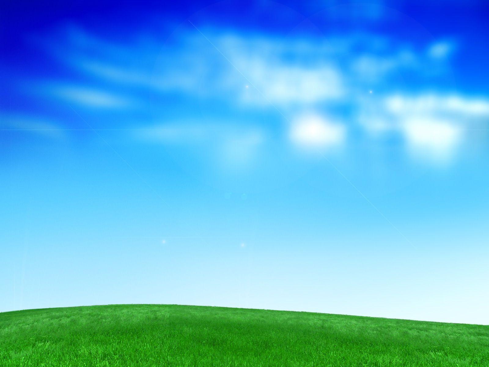 Prato verde e cielo blu, 1600x1200 HD, Desktop