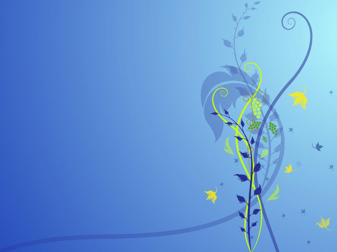 Motivo floreale astratto blu, 1280x960 720p, MacBook Air