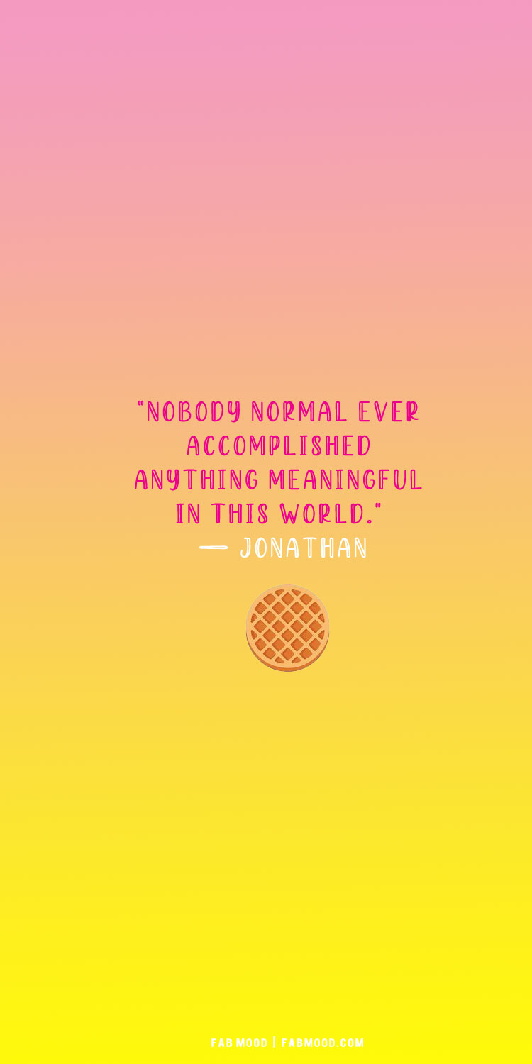 Citazione Stranger Things, sfondo gradiente, 750x1500 Verticale, Android