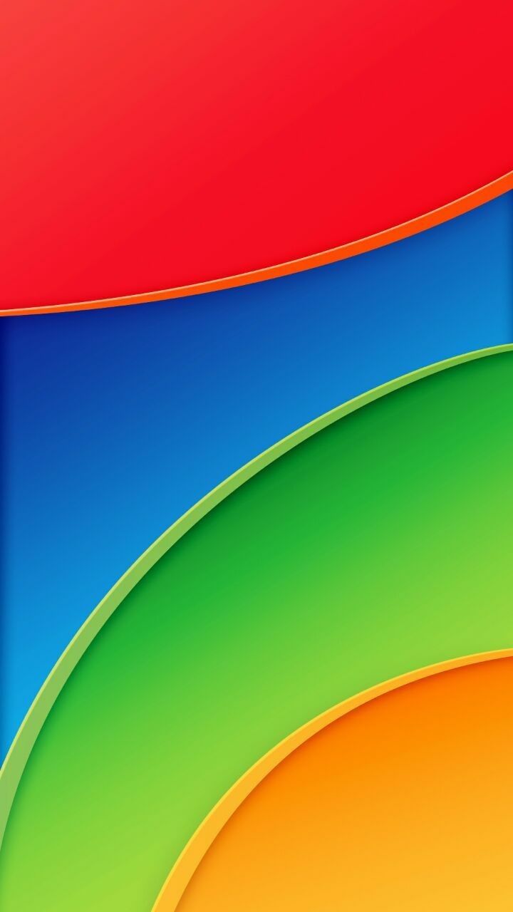 Curve colorate arcobaleno astratte, 720x1280 Full HD Verticale, Smartphone