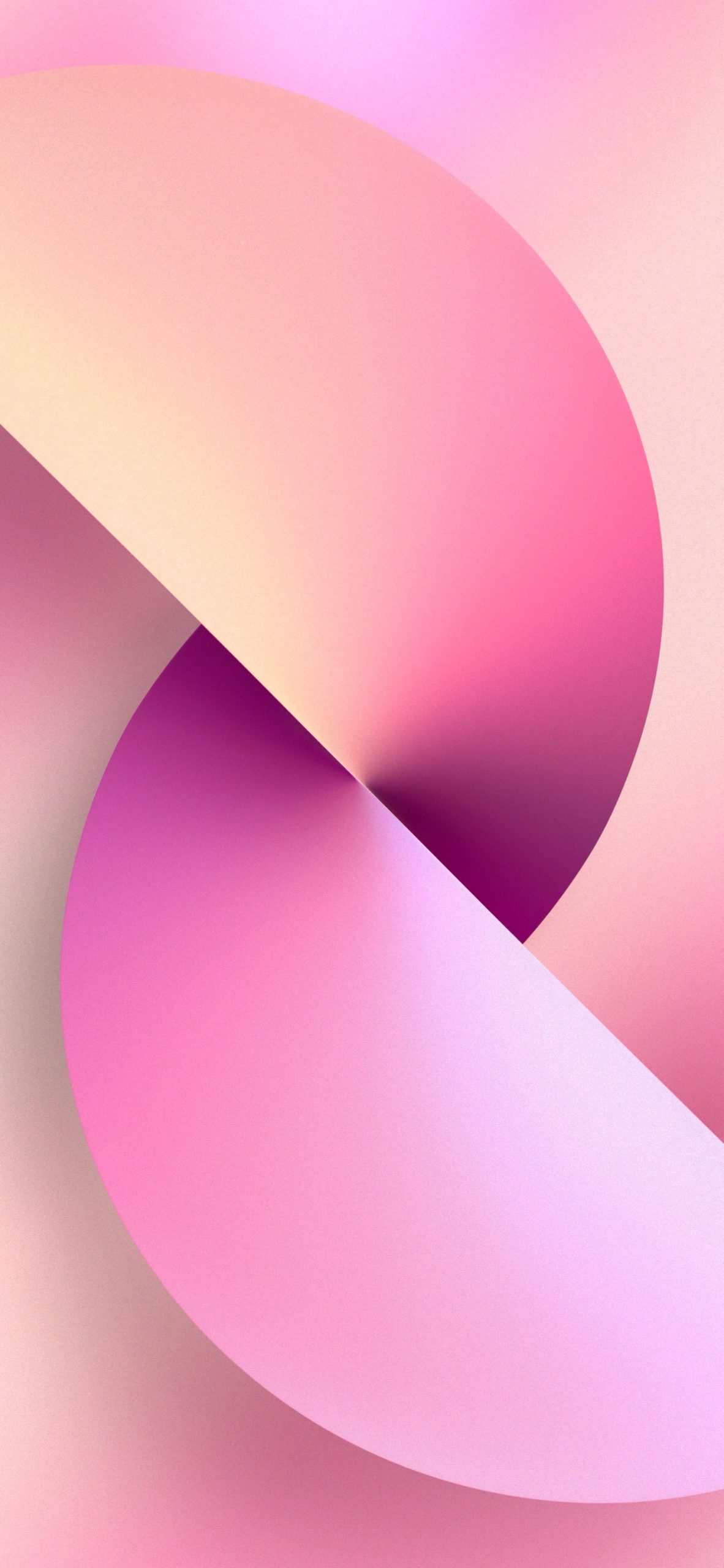 Forme geometriche astratte rosa, 1182x2560 Verticale, Xiaomi