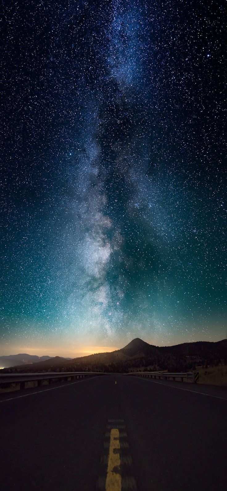 Via Lattea strada notturna, 736x1593 Full HD Verticale, iPhone