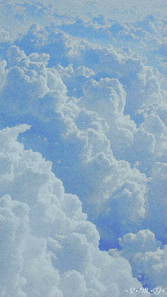 nuvole bianche cielo azzurro, 675x1200 Full HD Verticale, Realme