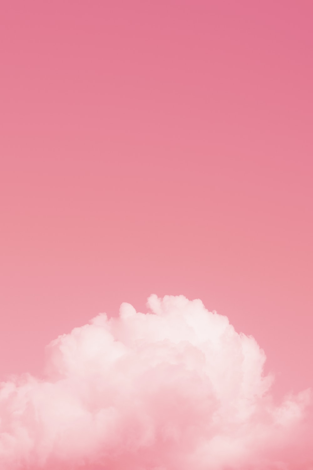Nuvola rosa nel cielo, 1000x1499 Full HD Verticale, iPhone