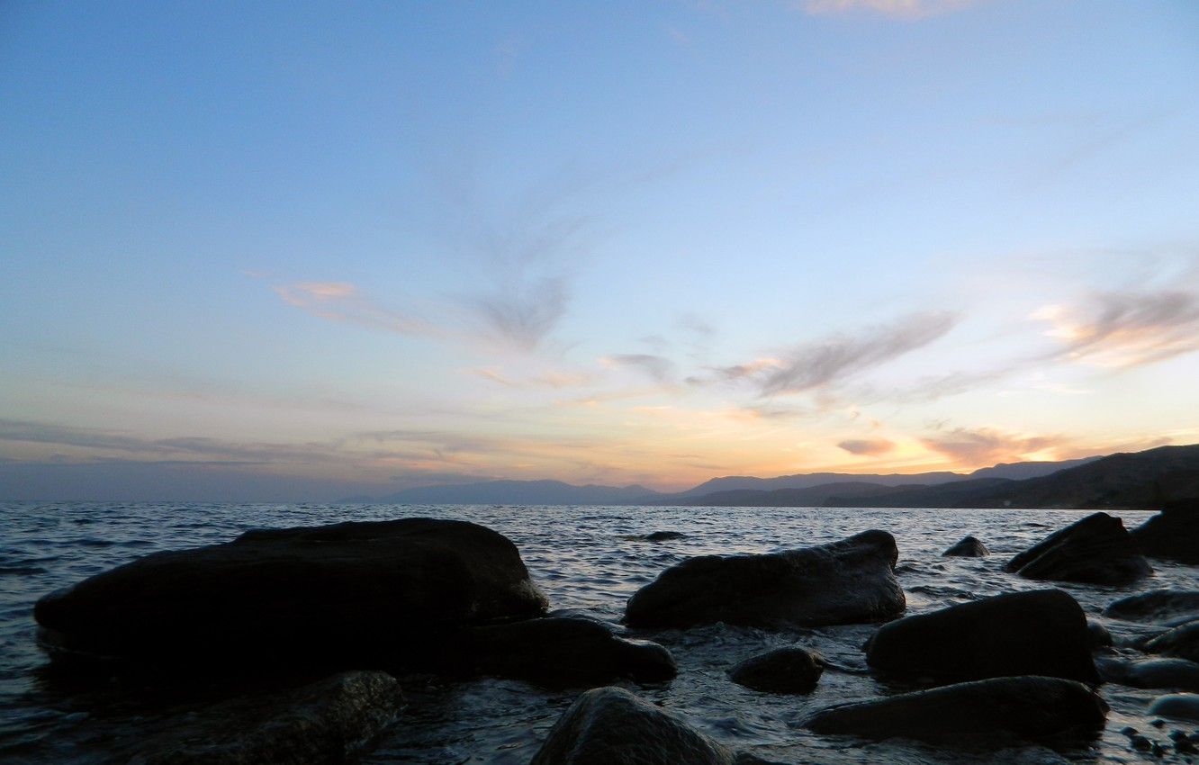 Nuvole al tramonto arancione, 1440x900 720p, MacBook Air