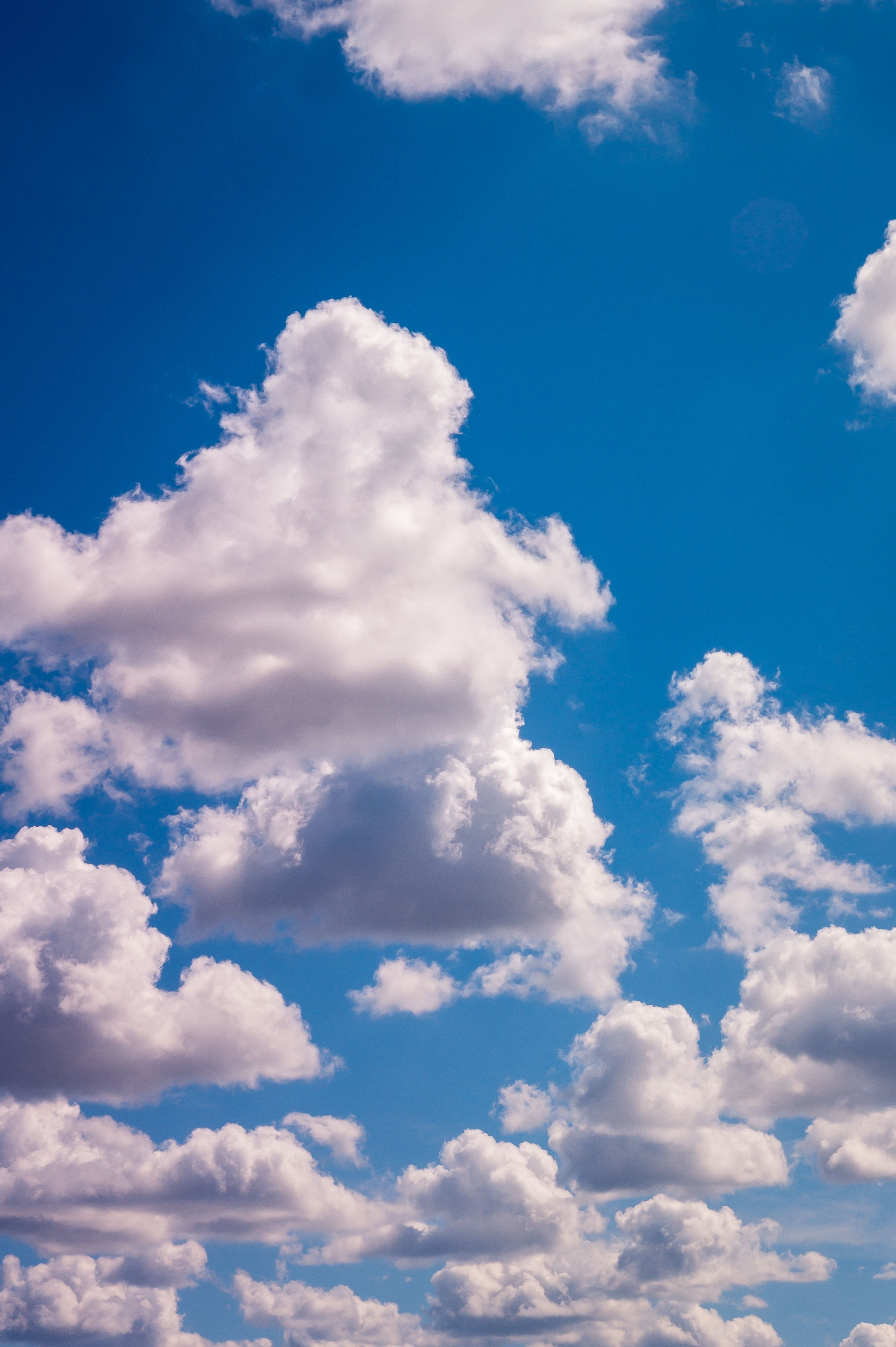 Nuvole bianche cielo blu, 3616x5435 Full HD Verticale, iPhone