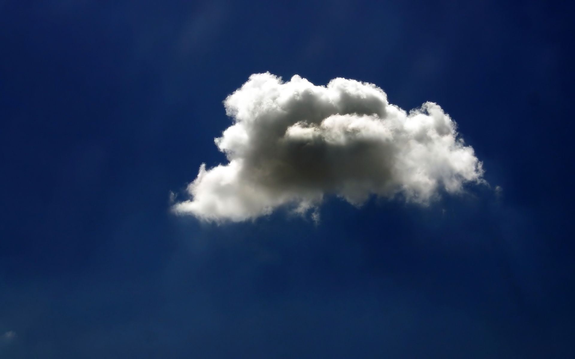 Nuvola bianca cielo blu, 1920x1200 WUXGA, Desktop