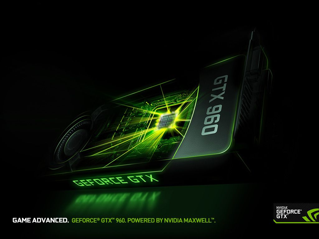 Scheda video Nvidia GeForce GTX 960, 1024x768 HD, PC