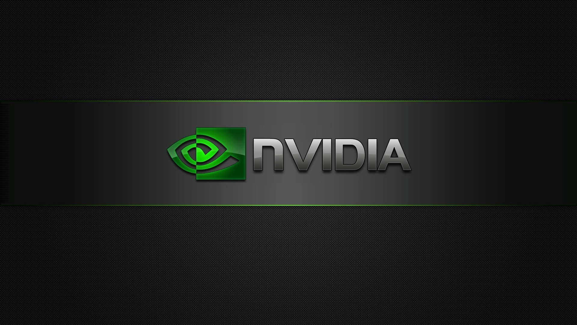 Logo Nvidia verde nero, 1920x1080 1080p, Desktop