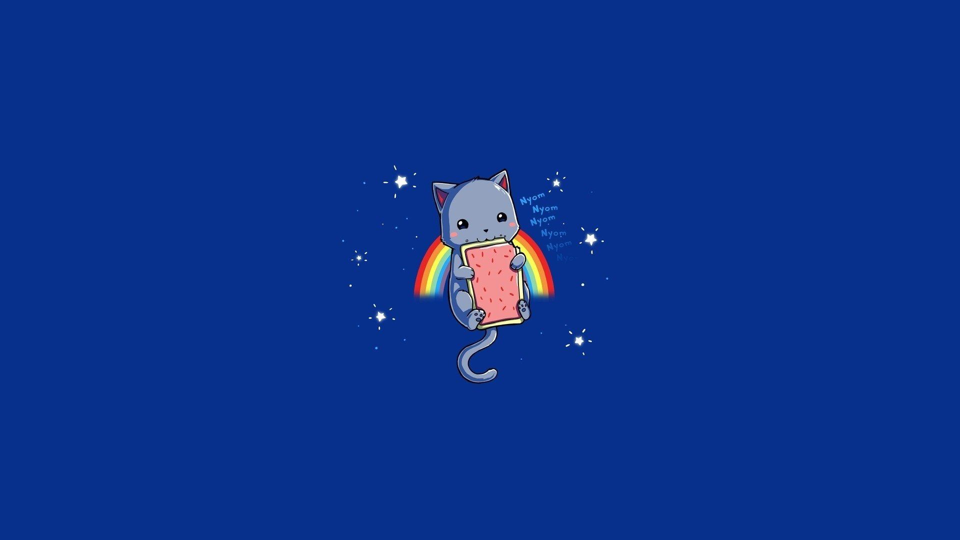Nyan Cat gatto arcobaleno, 1920x1080 Full HD, Desktop