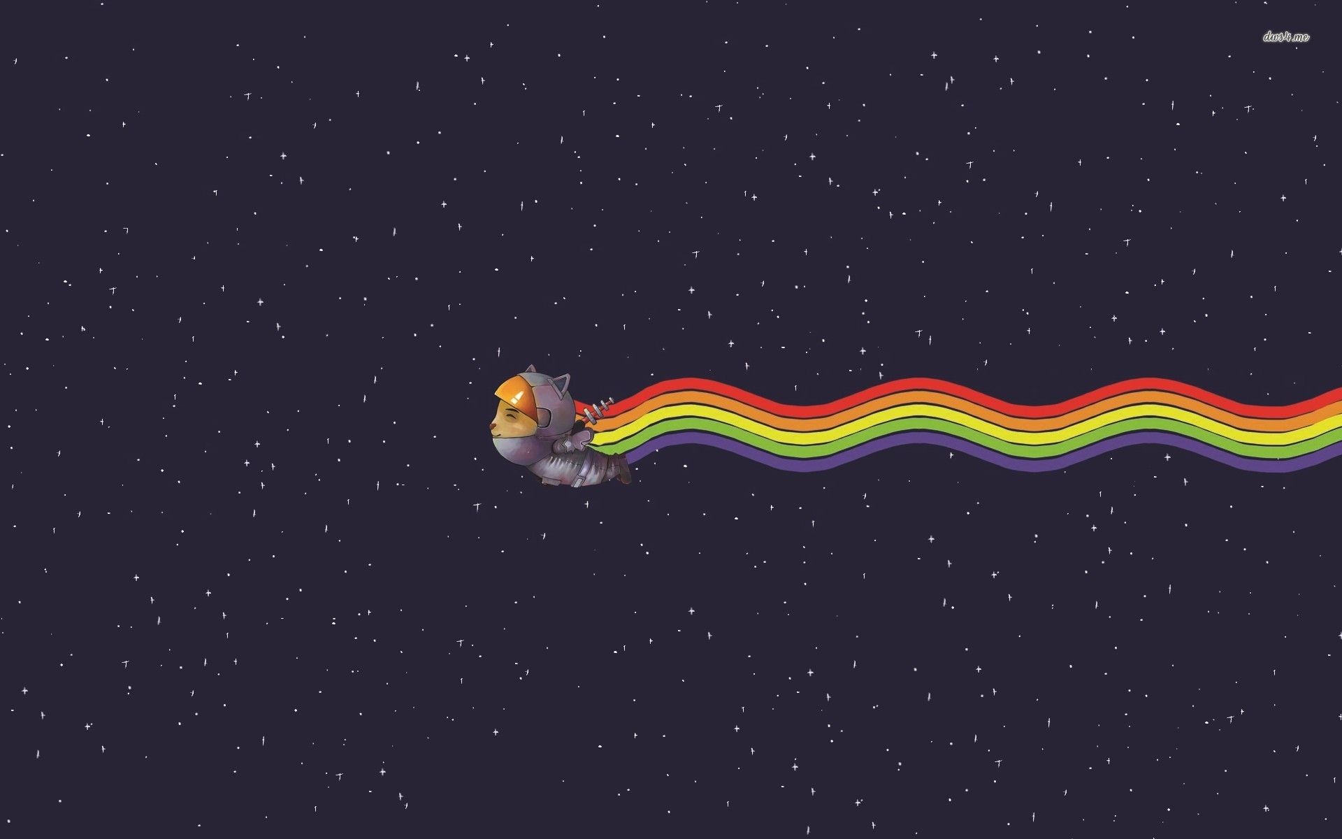 Teemo Nyan Cat arcobaleno spazio, 1920x1200 WUXGA, Desktop