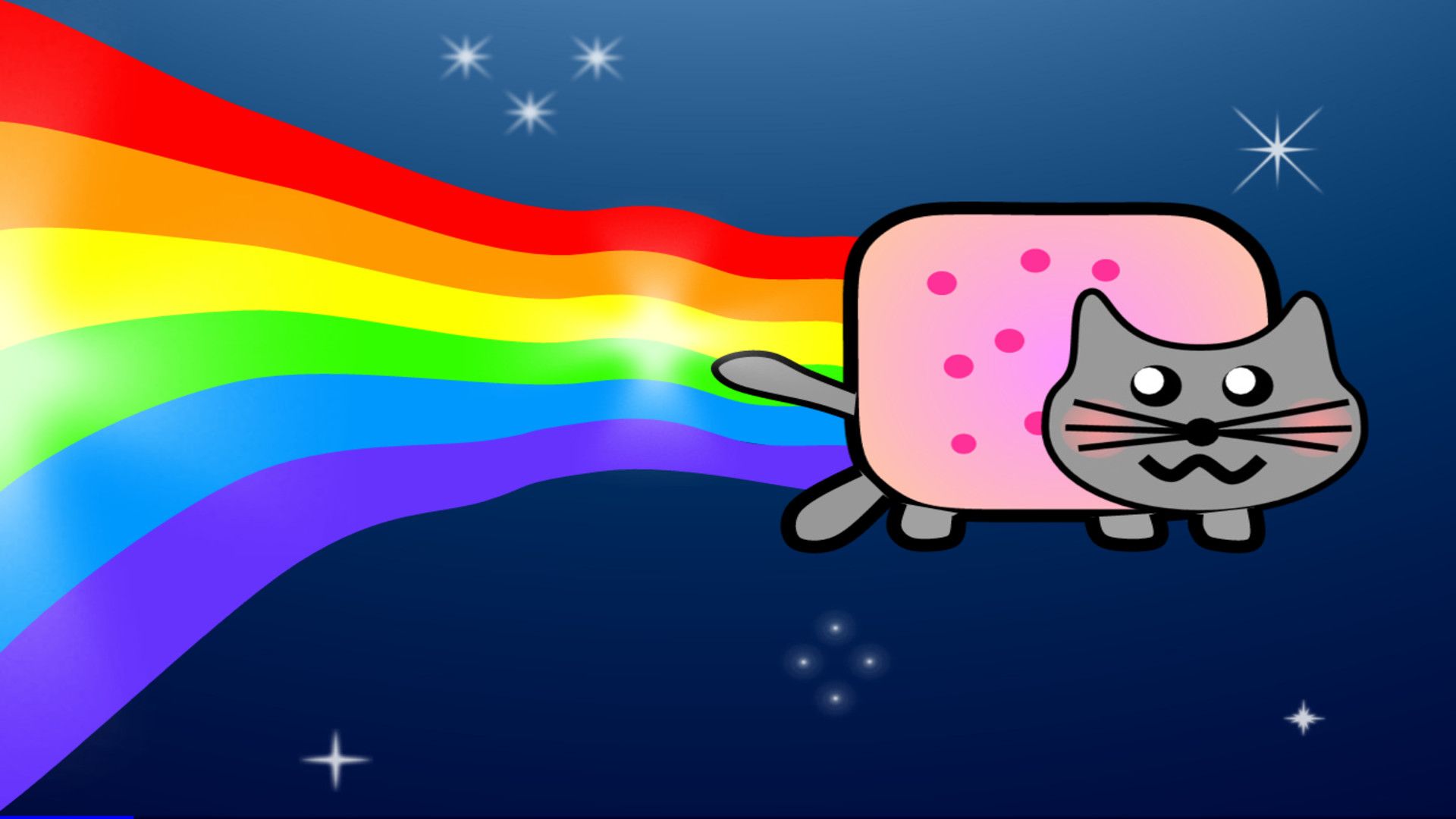 Nyan Cat arcobaleno, 1920x1080 Full HD 1080p, Laptop
