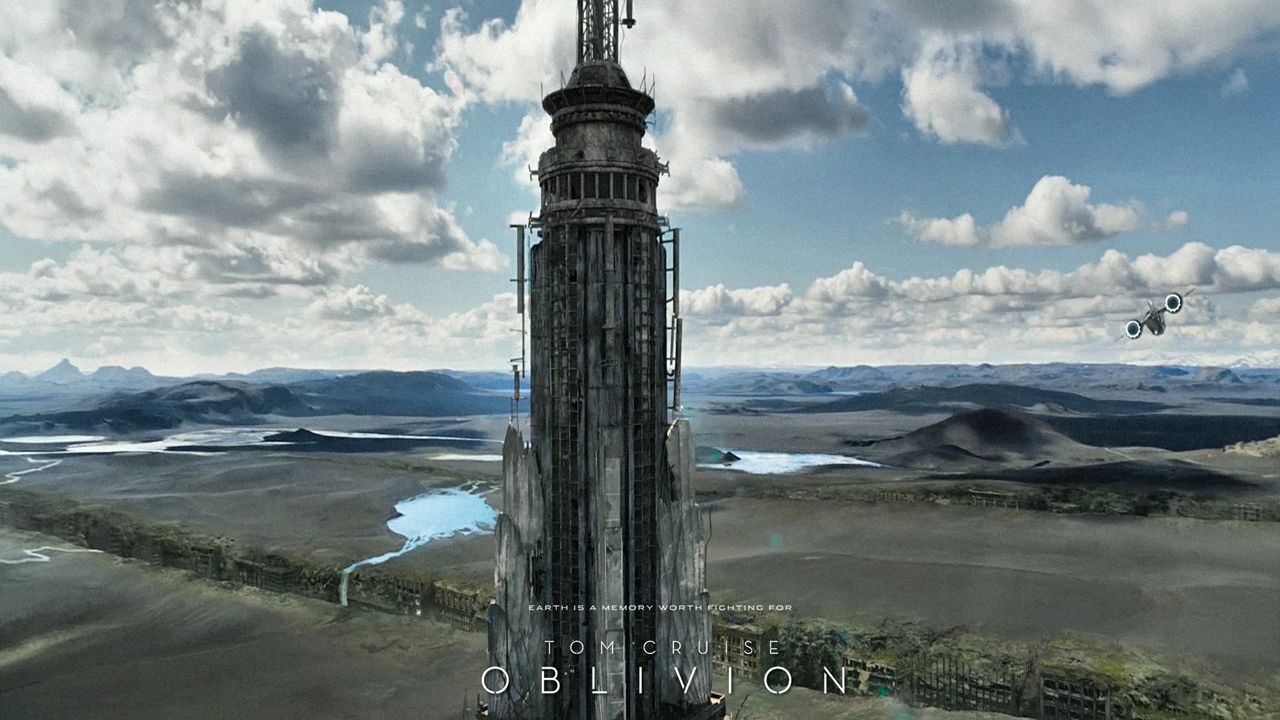 Torre futuristica Oblivion film, 1280x720 HD, Desktop