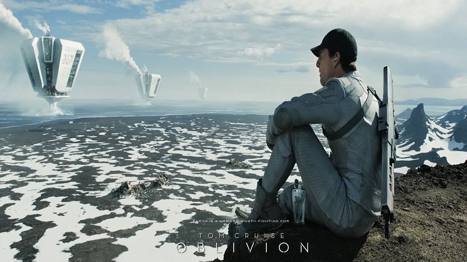 Oblivion film uomo montagna, 1600x900 900p, Laptop