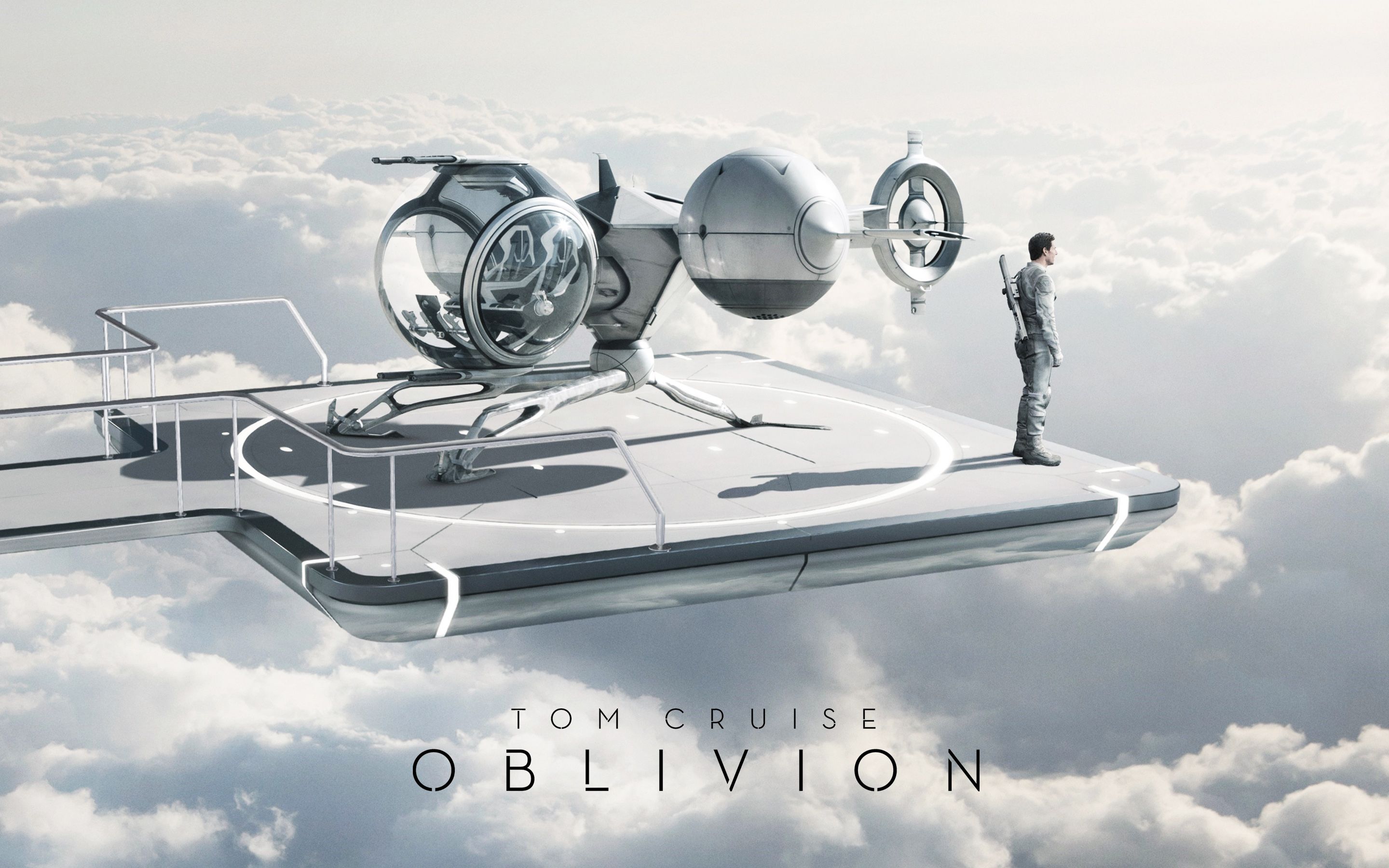 Oblivion film, Tom Cruise, 2880x1800 2K+, Desktop
