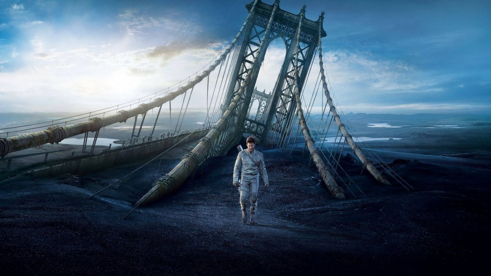 Oblivion, ponte distrutto, Tom Cruise, 1600x900 900p, Laptop