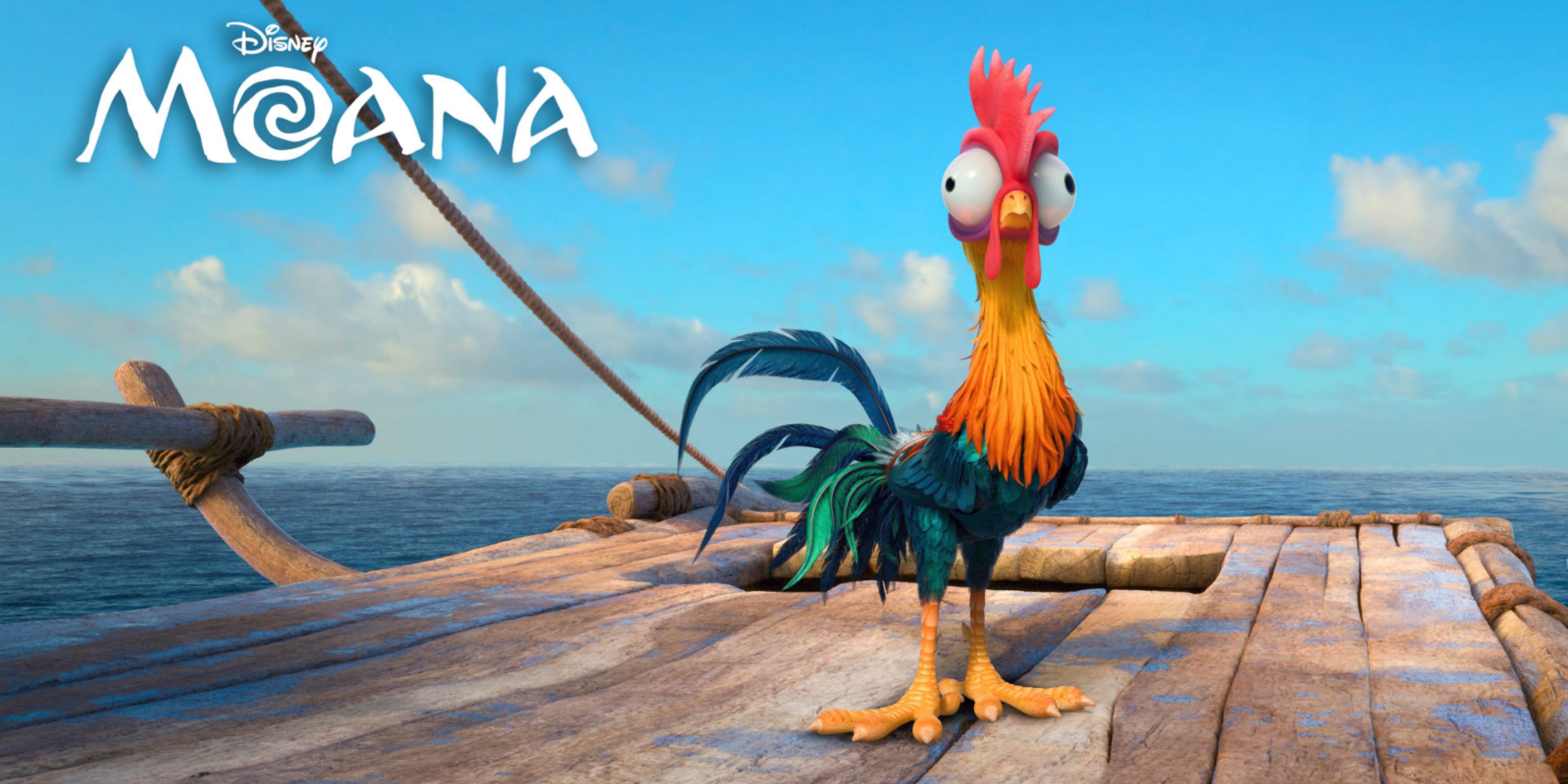 Heihei gallo Moana Disney, 3200x1600 WQXGA, Laptop