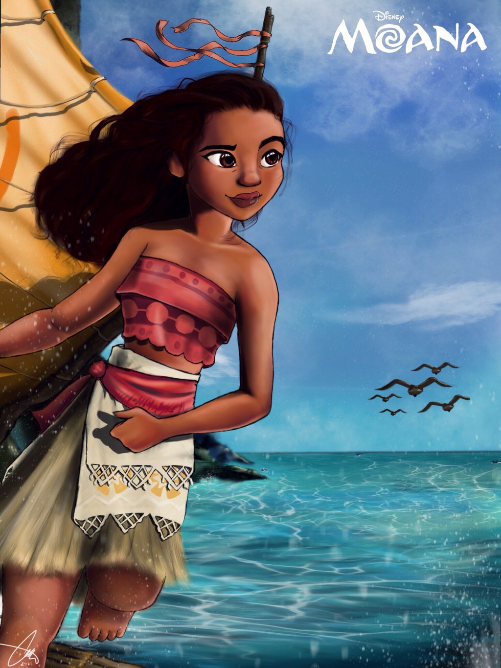 Moana Disney oceano, 1024x1365 Full HD Verticale, iPhone