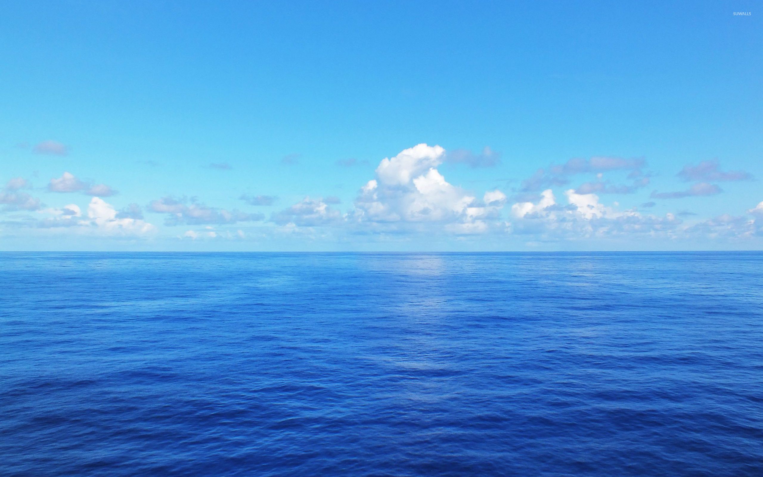 Oceano blu e cielo, 2560x1600 2K, Laptop
