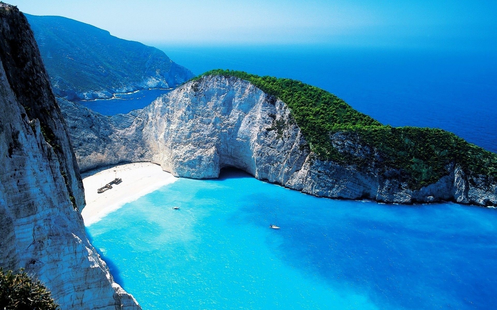 Spiaggia Navagio Zante Grecia, 1920x1200 WUXGA, PC Desktop
