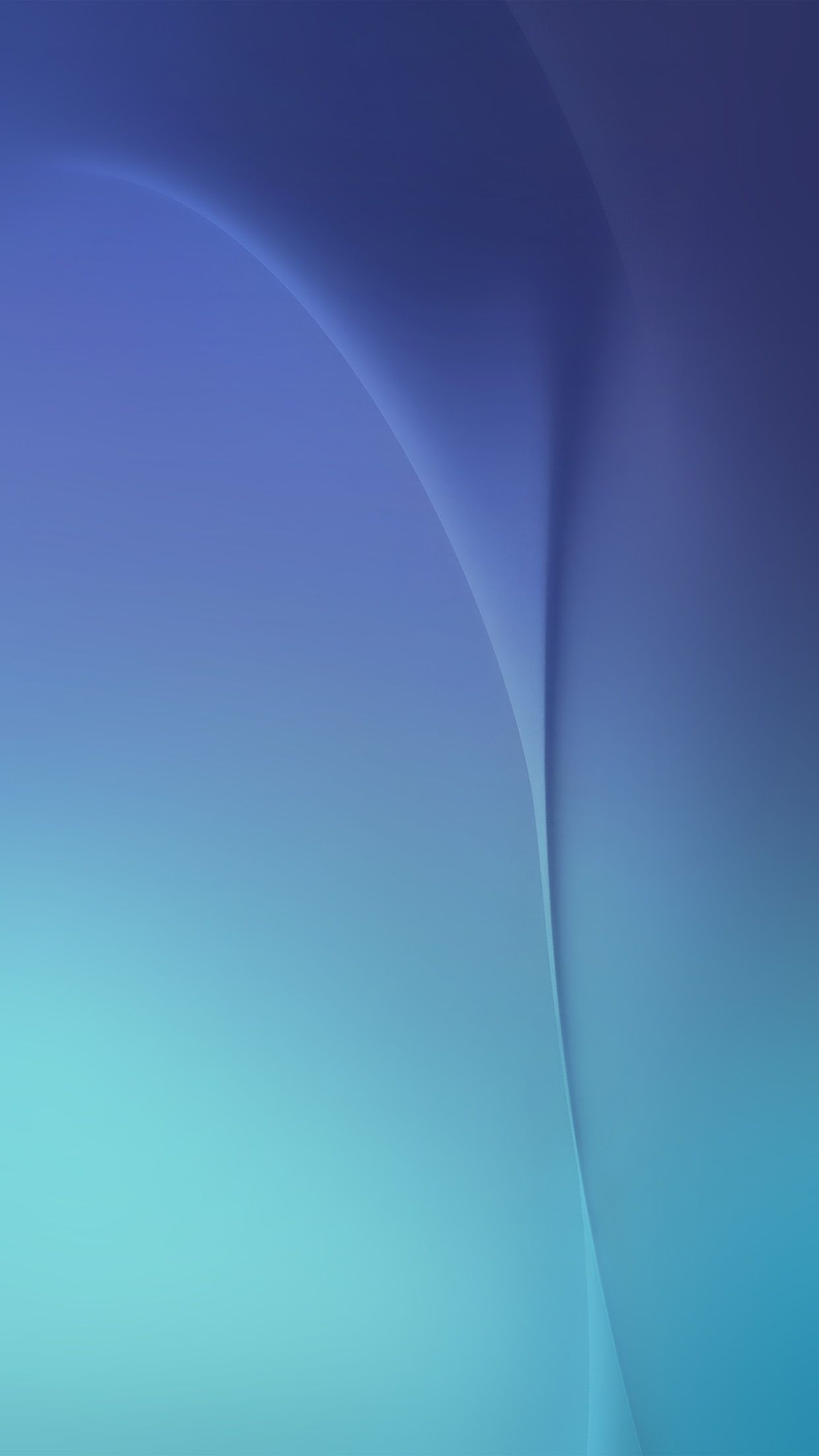 Onde astratte blu sfumate, 1242x2208 Full HD Verticale, Google Pixel