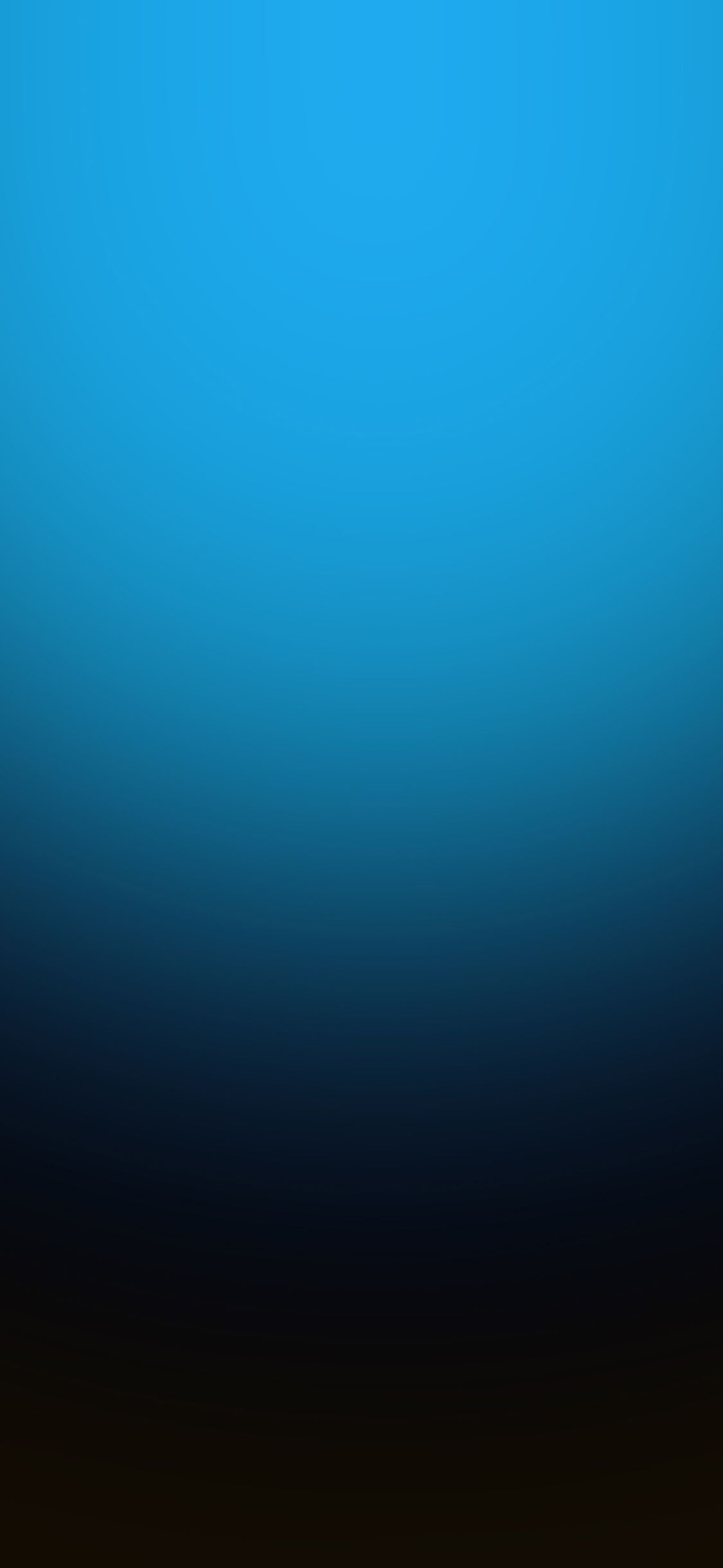 Sfumatura oceano blu profondo, 1125x2436 Full HD Verticale, Smartphone