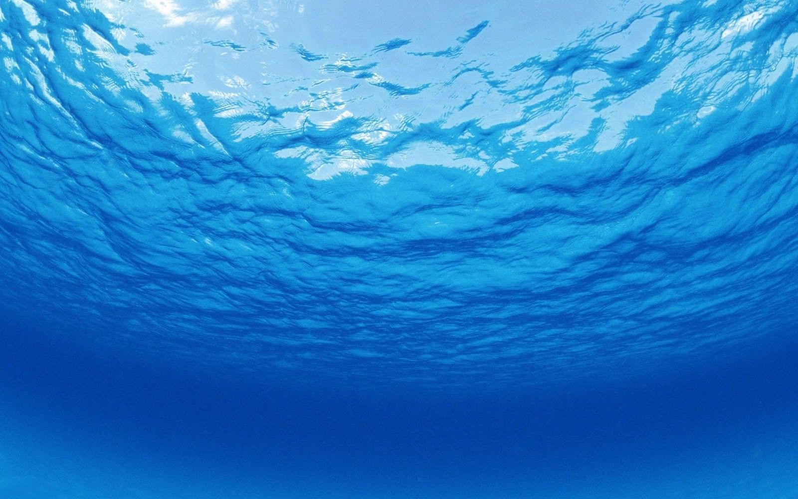 Vista subacquea oceano blu, 1600x1000 HD, Laptop