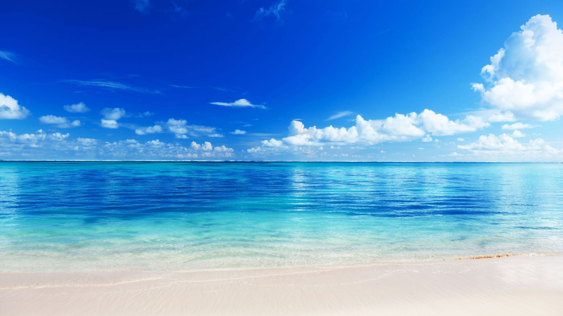 Oceano turchese con spiaggia bianca, 1920x1080 Full HD, Desktop