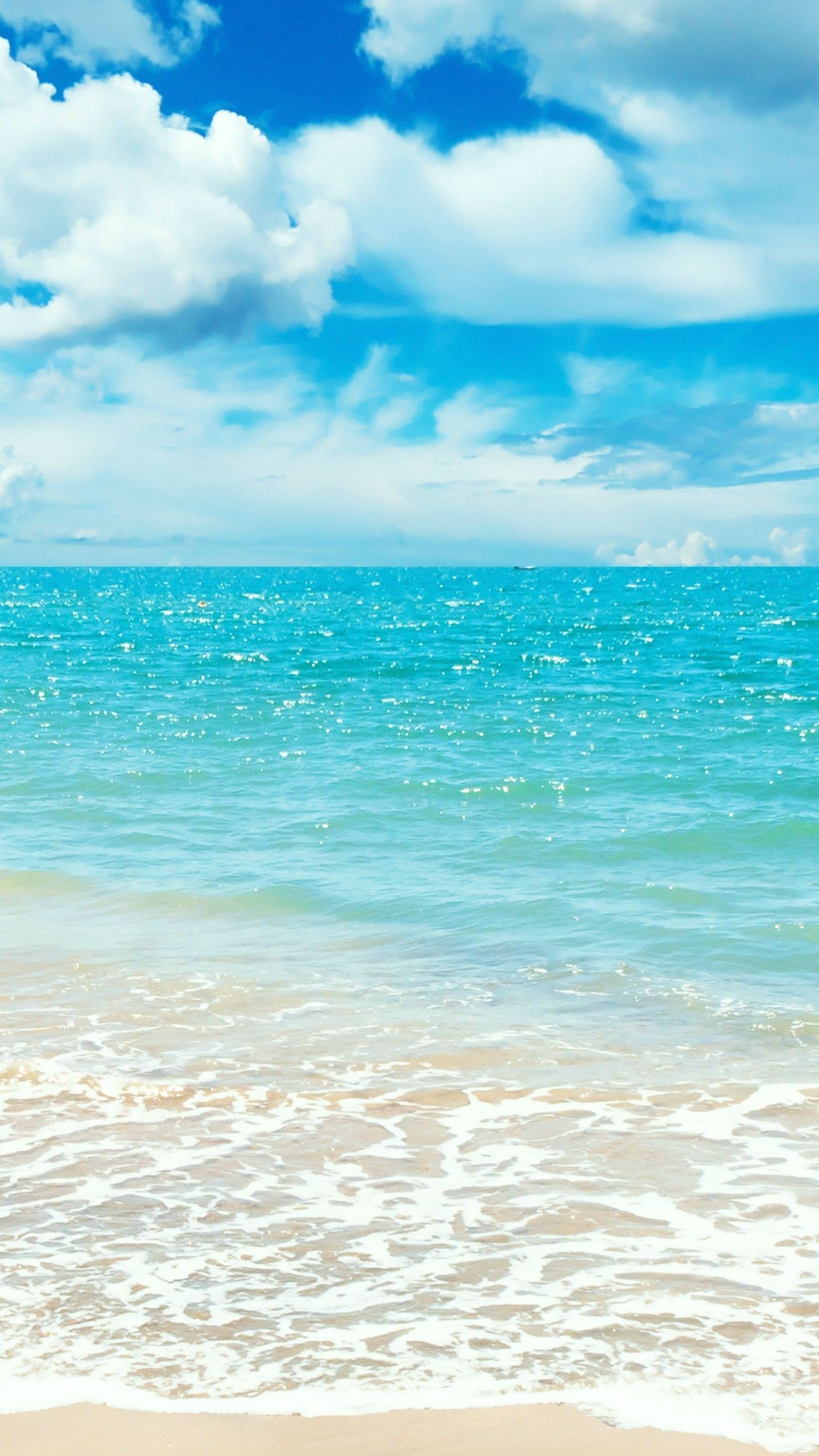 Spiaggia oceano turchese, 1440x2560 Verticale, Telefono