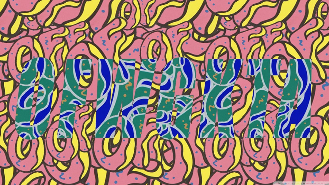 Gatti pattern Odd Future rosa, 1024x768 HD, Desktop