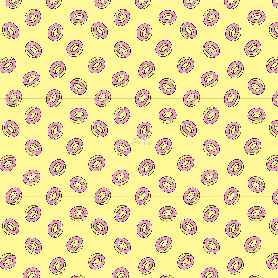 Pattern donut rosa Odd Future, 750x1080 Verticale, Mobile