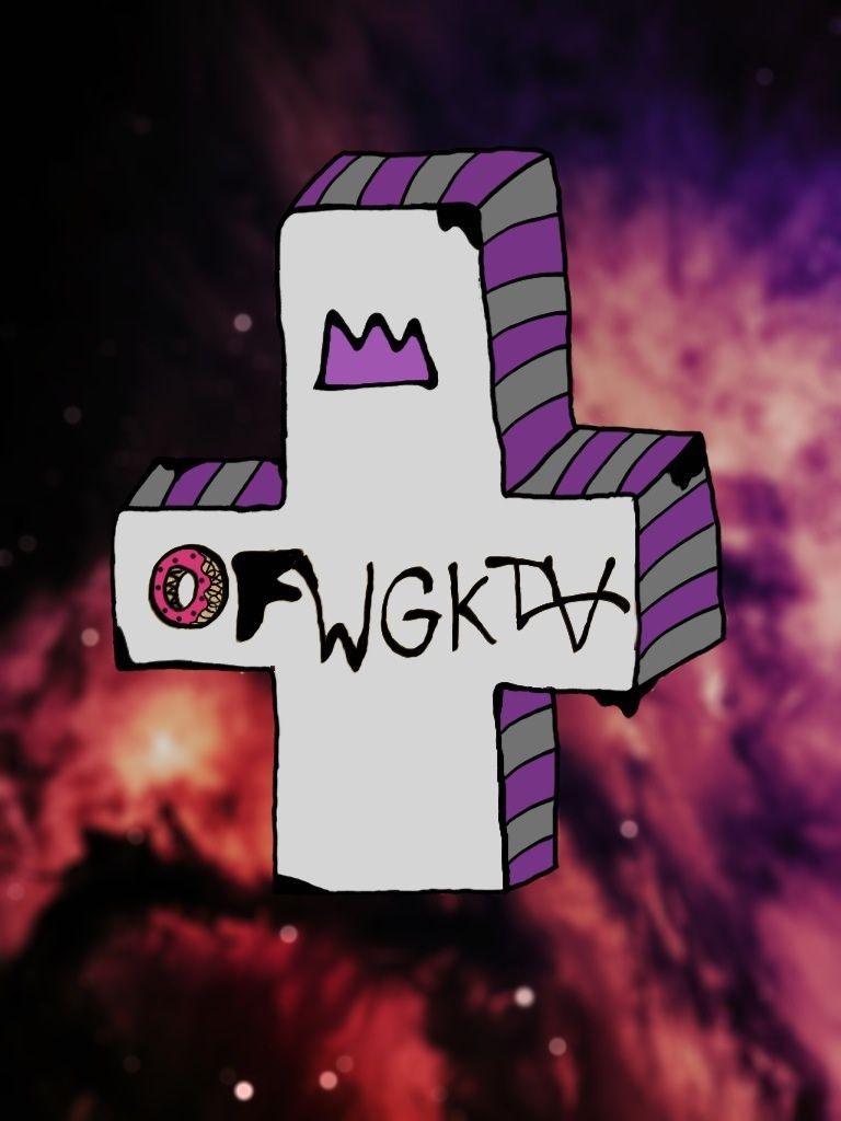 Logo Odd Future ciambella oceano, 1366x768 HD, Desktop