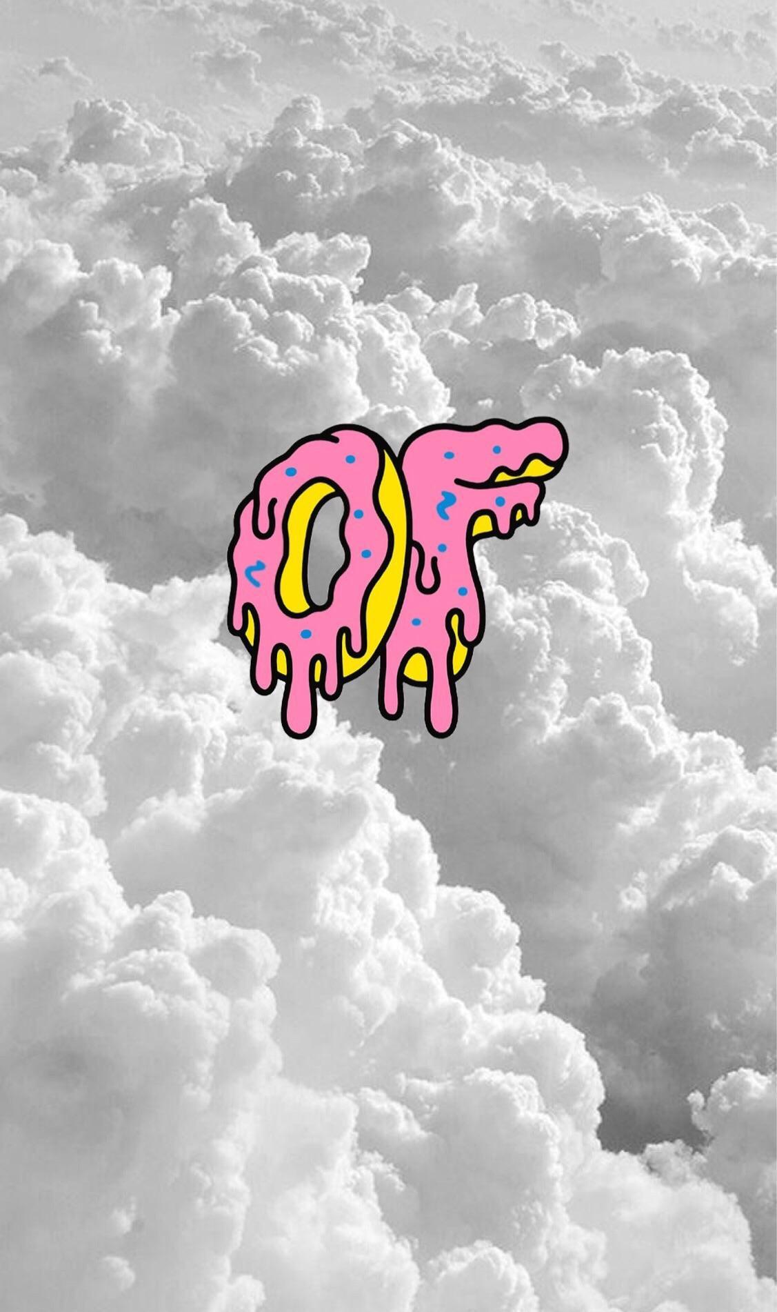 Logo Odd Future ciambella nuvole, 1127x1902 Full HD Verticale, iPhone