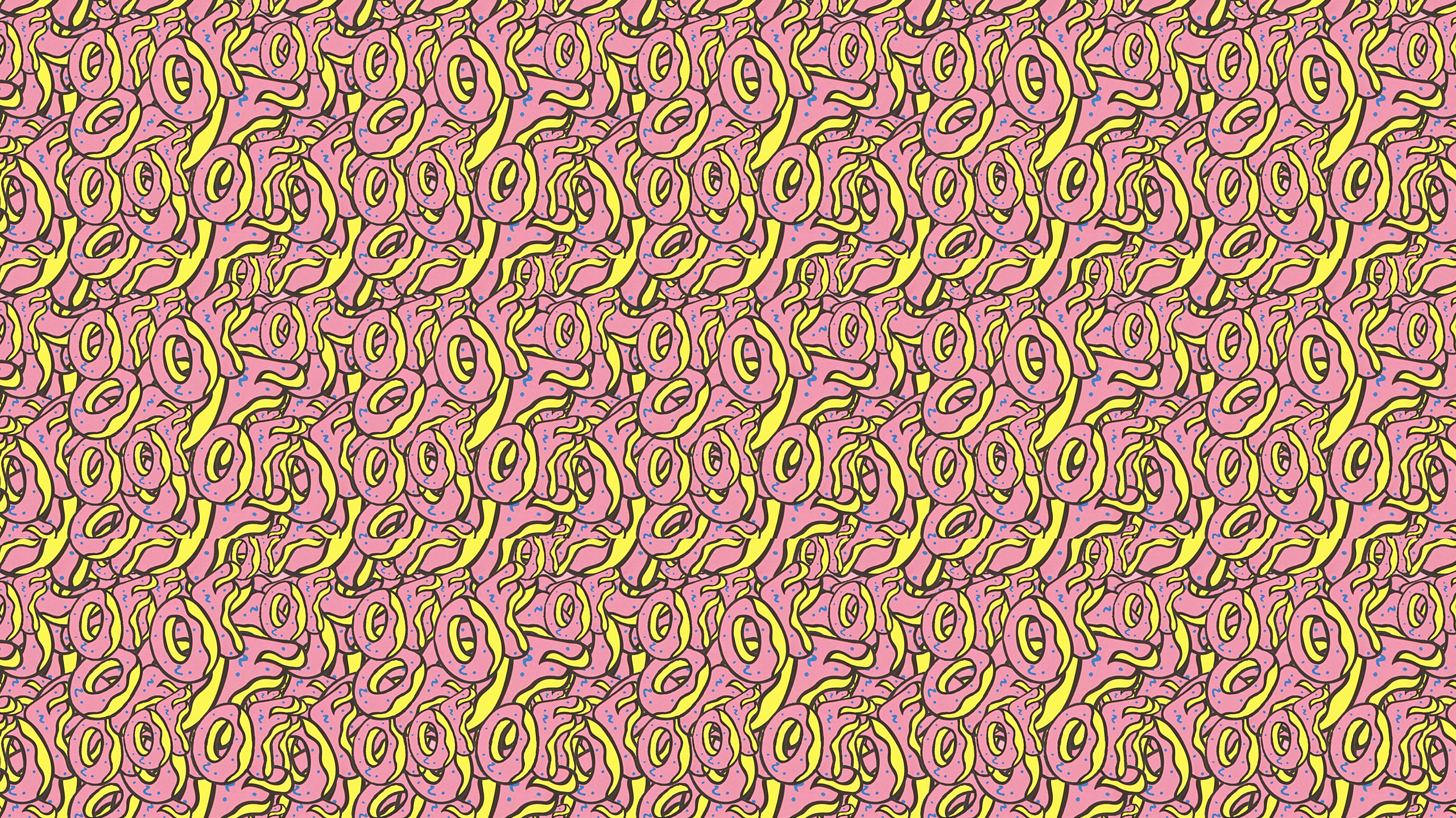Pattern fiamme gialle sfondo blu, 750x1334 Full HD Verticale, iPhone