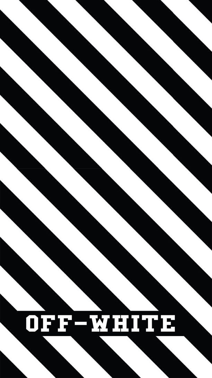 Strisce diagonali Off-White, Virgil Abloh, 736x1308 Full HD Verticale, iPhone