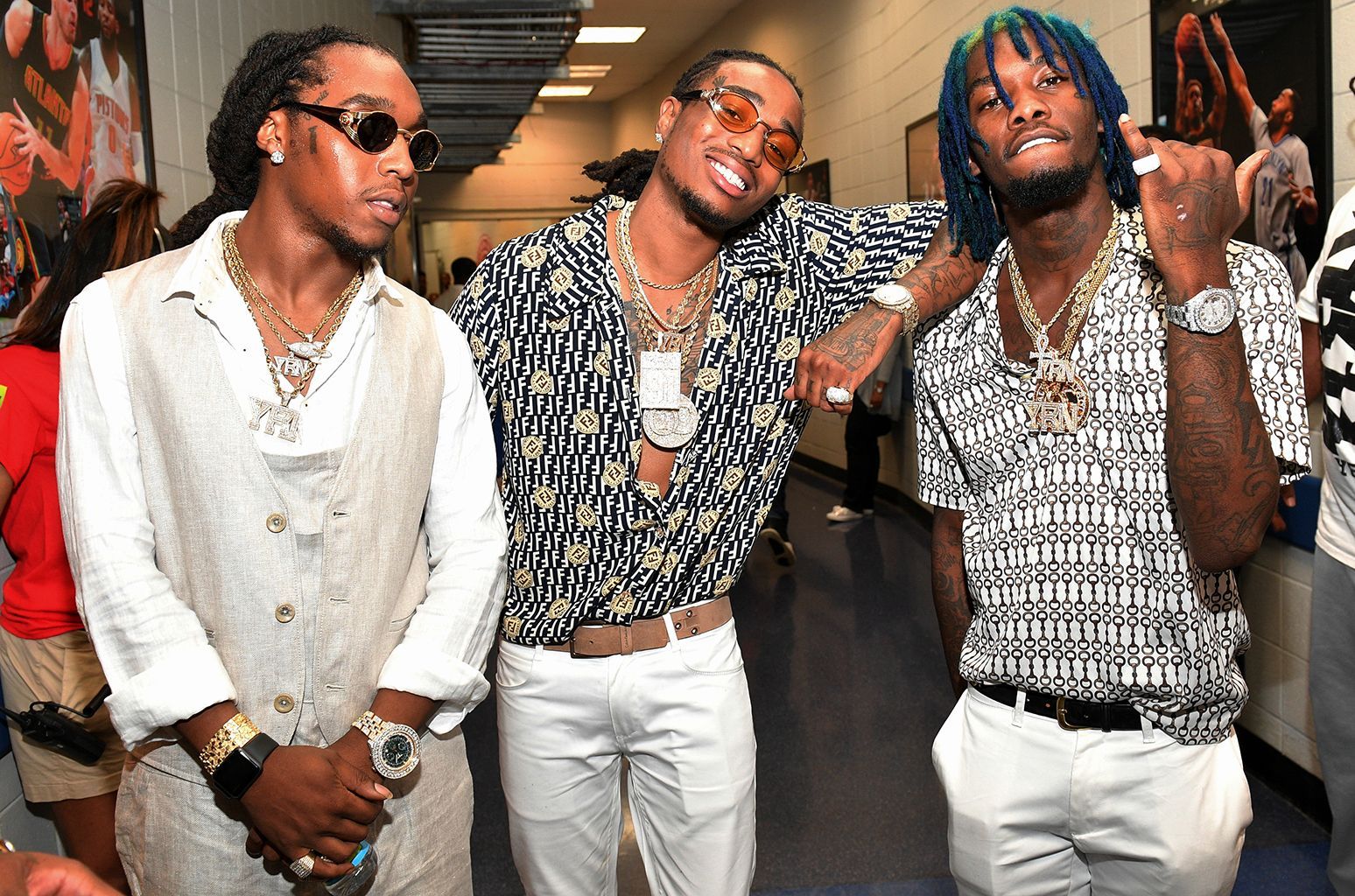 Migos gruppo rapper backstage, 1548x1024 720p, Laptop