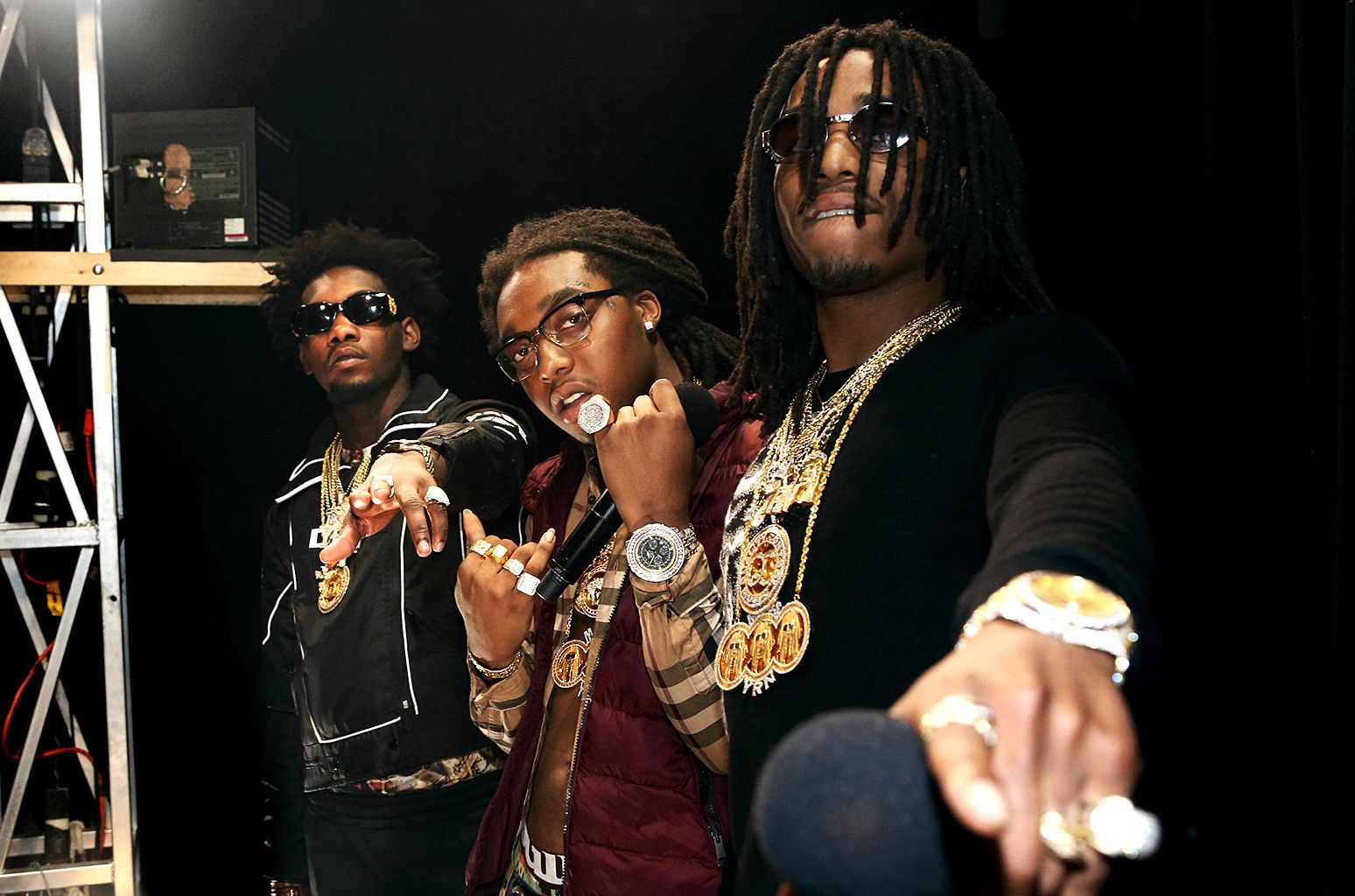 Gruppo musicale Migos backstage, 1548x1024 720p, PC