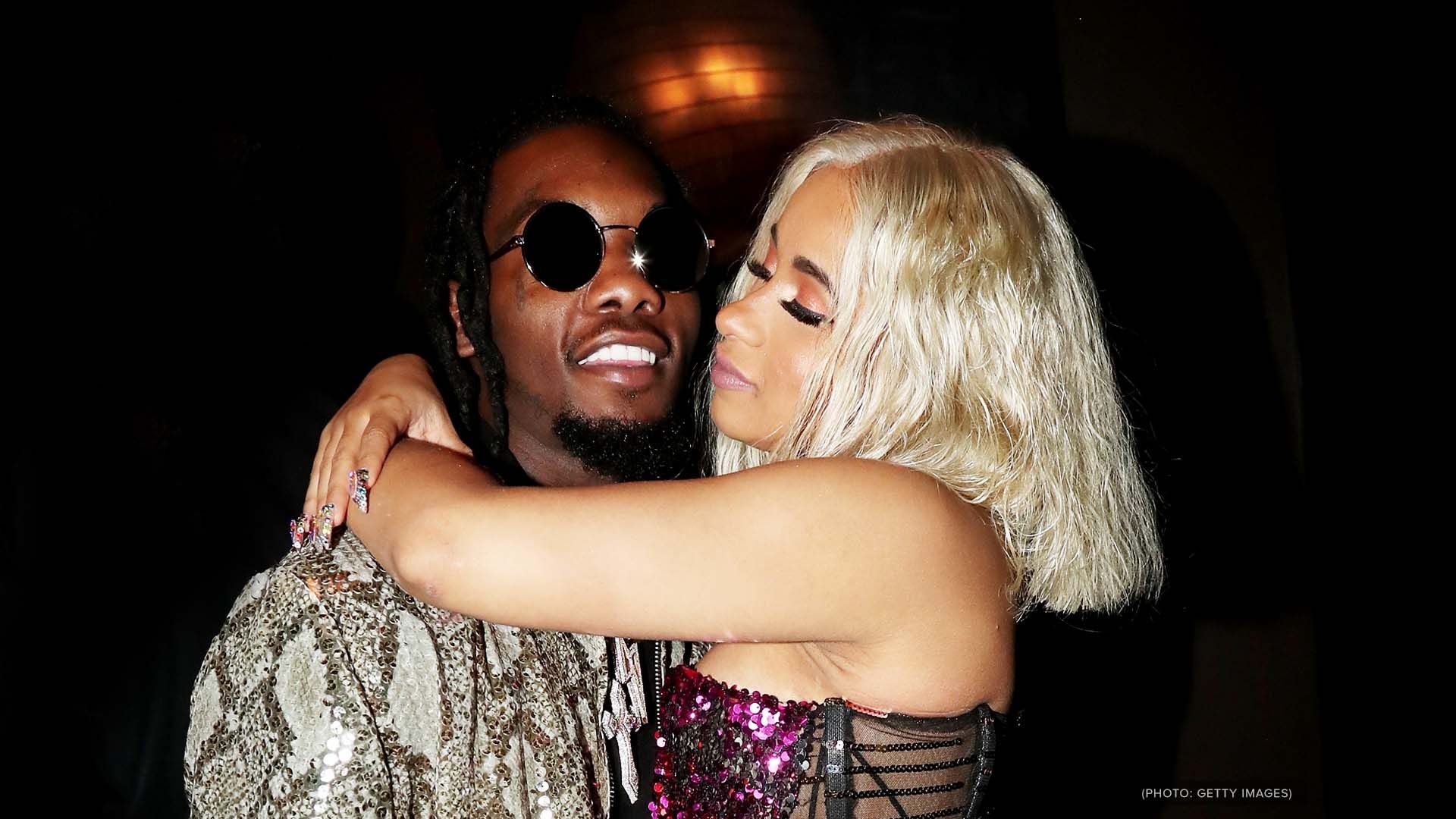Offset e Cardi B abbracciati, 1920x1080 Full HD 1080p, Laptop